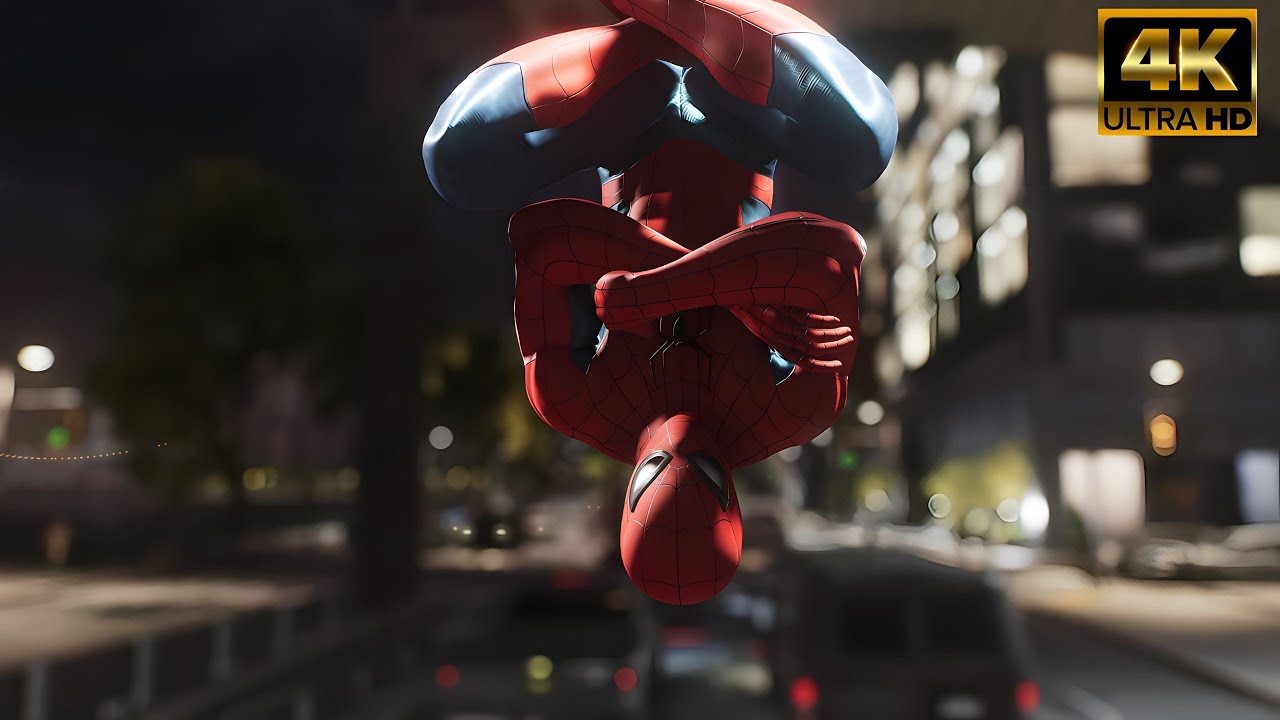No Way Home Suit (Tom Holland) - Marvel&rsquo;s Spider-Man 2 PS5 Free Roam Gameplay (4K60FPS)