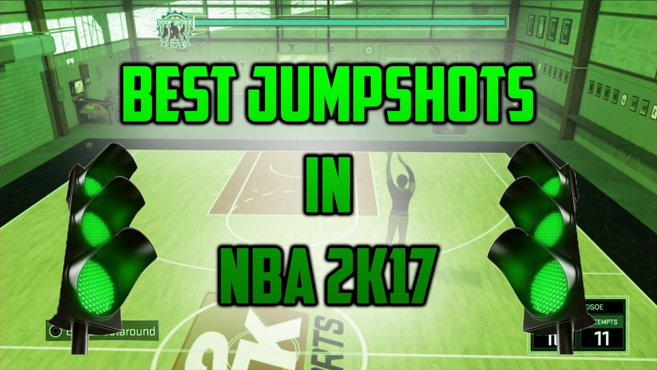Top 5 Best Jumpshots In NBA 2K17 | MY JUMPSHOT | NON STOP GREEN LIGHTS! BEST JUMPSHOT IN THE GAME!!
