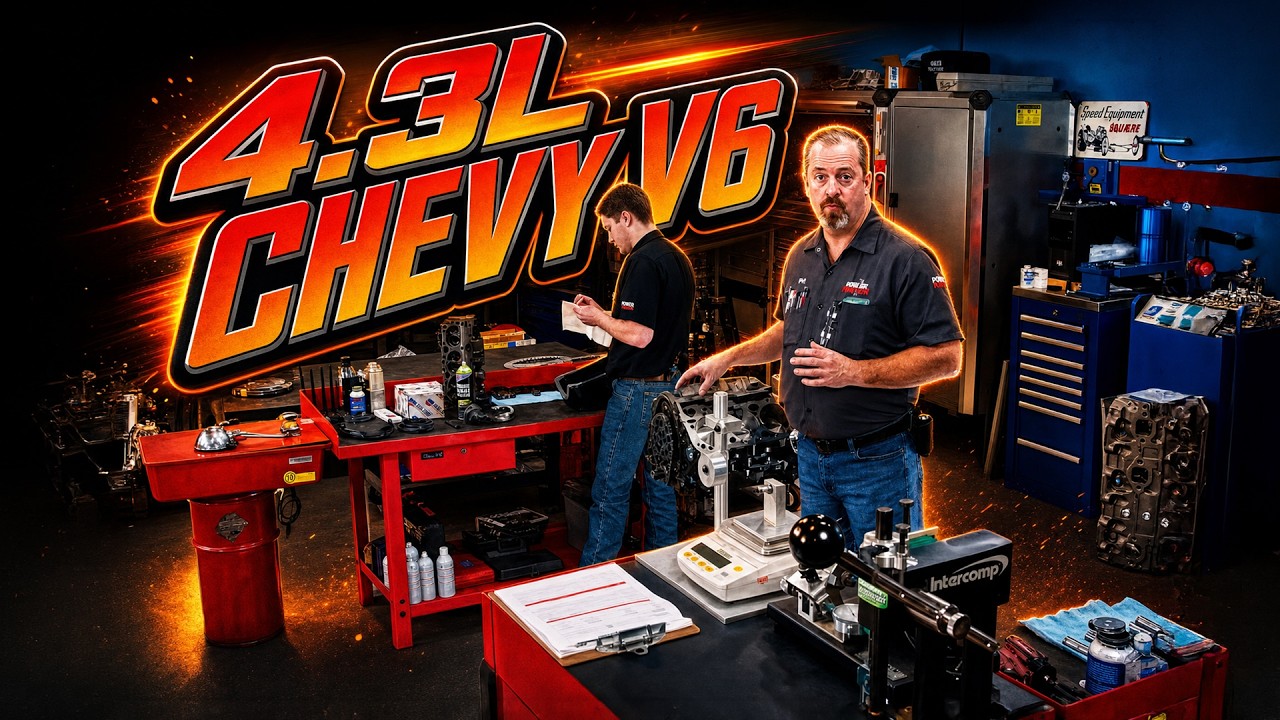 In-Depth Build Of An Old School Chevy 4.3L V6 Build - Engine Power S9, E1&2