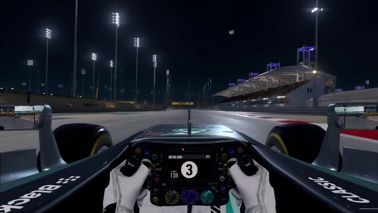 Perfect Start at Bahrain Grand Prix Circuit - F1 Night Race
