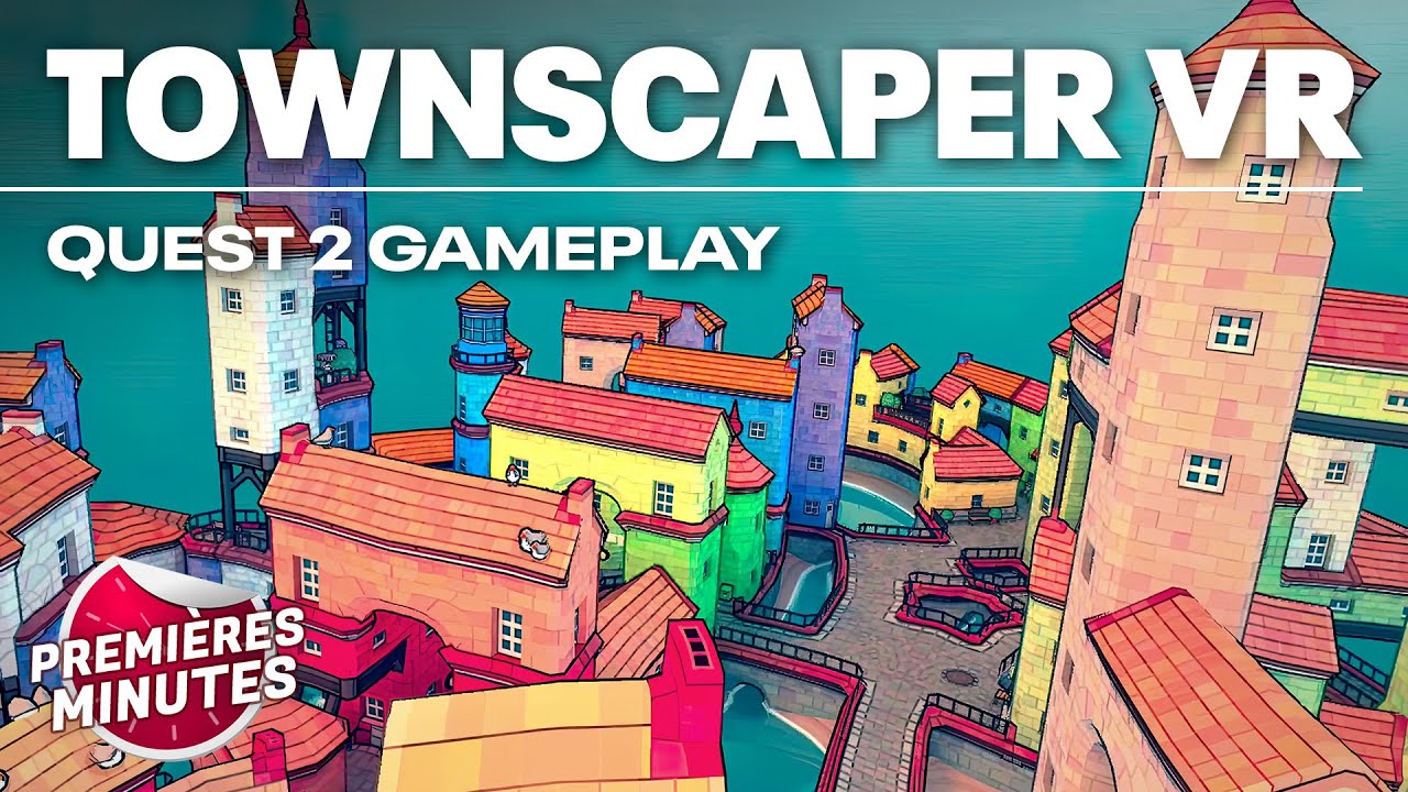 Townscaper VR - Gameplay Oculus | Meta Quest 2