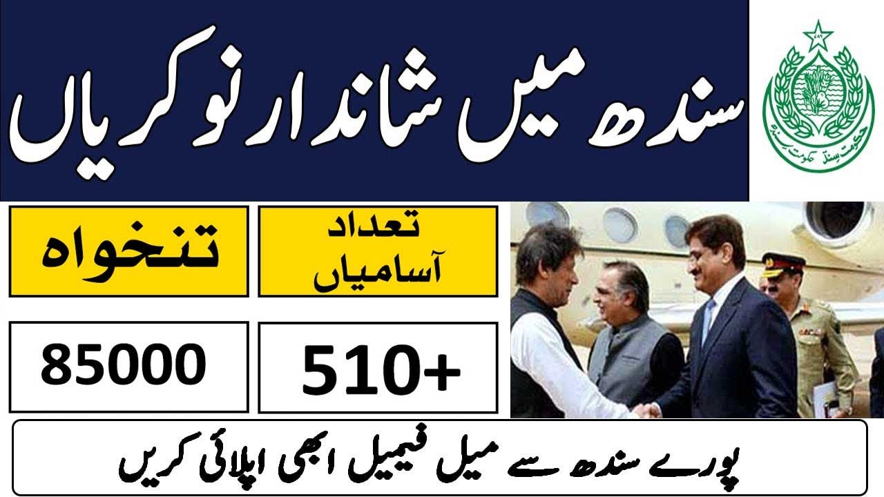 Govt of Sindh District Population Welfare Office Jobs July 2021