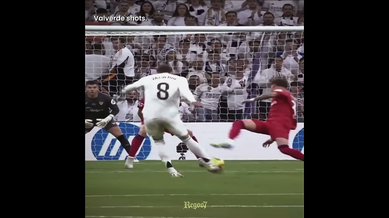 Valverde's shots 🚀🔥 Subscribe for more edits 🥶