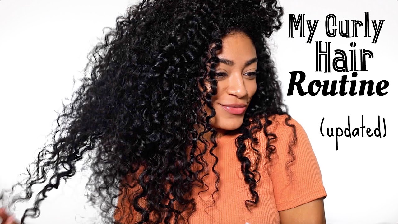 UPDATED Curly Hair Routine (FINALLY!) Natural Hair | jasmeannnn