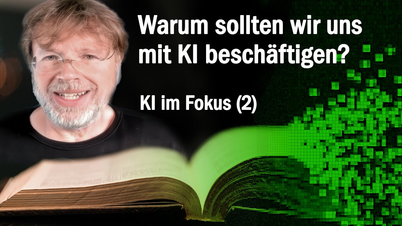 K&uuml;nstliche Intelligenz im Buchmarkt (2) - Wolfgang Tischer - Wir sollten uns mit KI besch&auml;ftigen