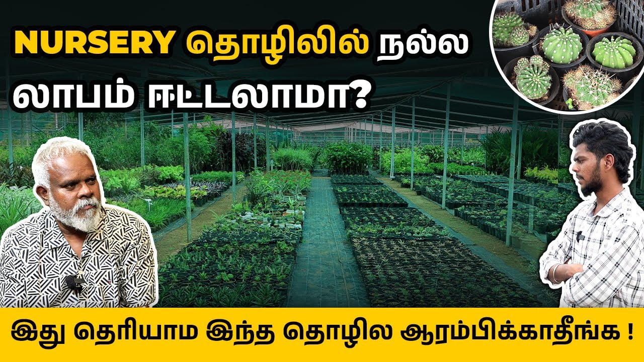 Best Nursery Business Ideas | How to Start a Nursery Business in Tamil