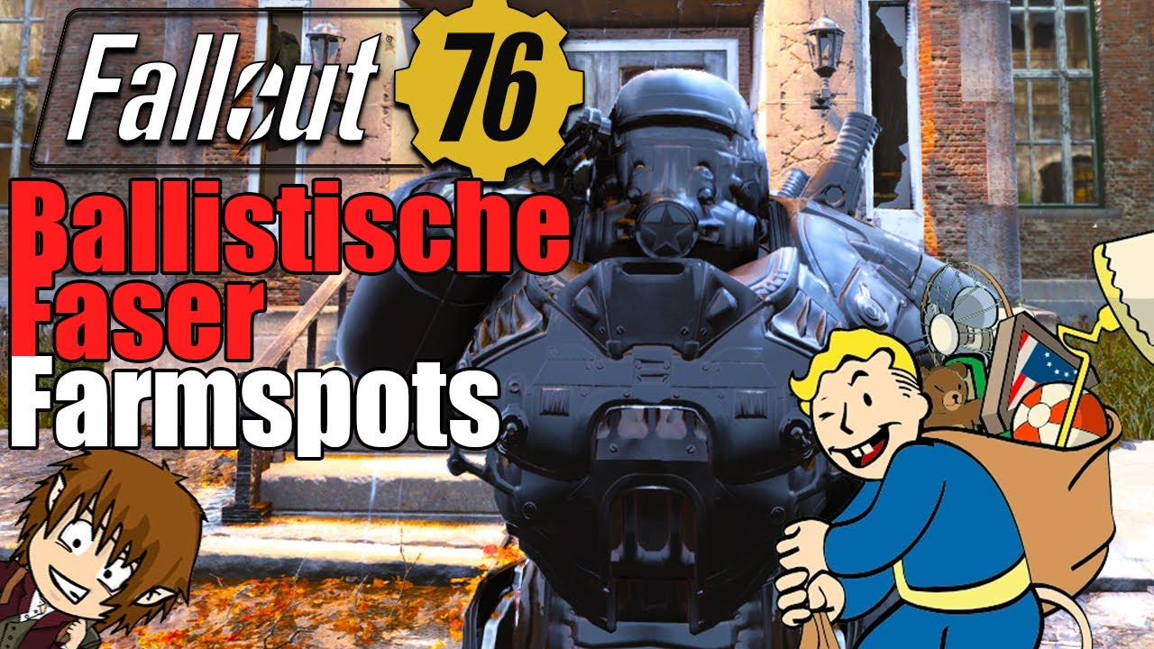 FALLOUT 76 GUIDE ☢ BALLISTISCHE FASER (ballistic fiber) FARMEN - Die besten Orte/Spots! ☢