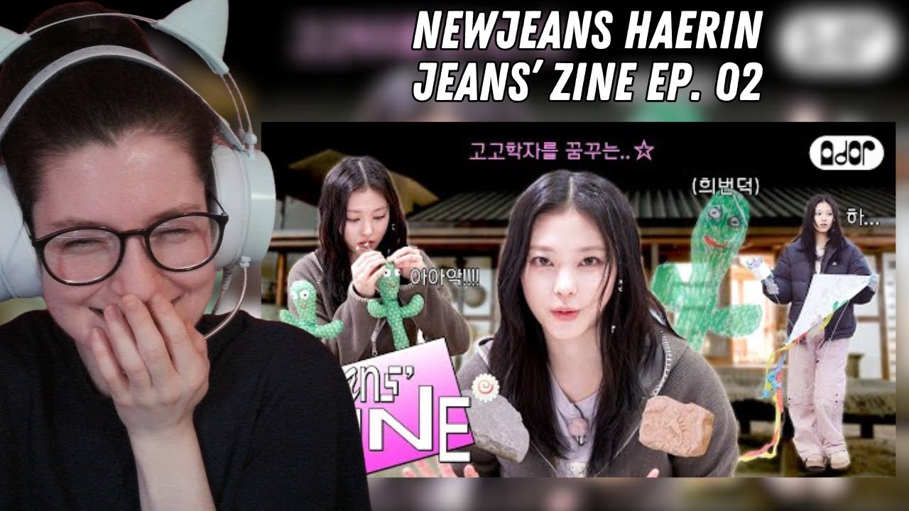 Haerin's Jeans' Zine Episode 2 Reaction: Kite Flying & Sweet Moments!
