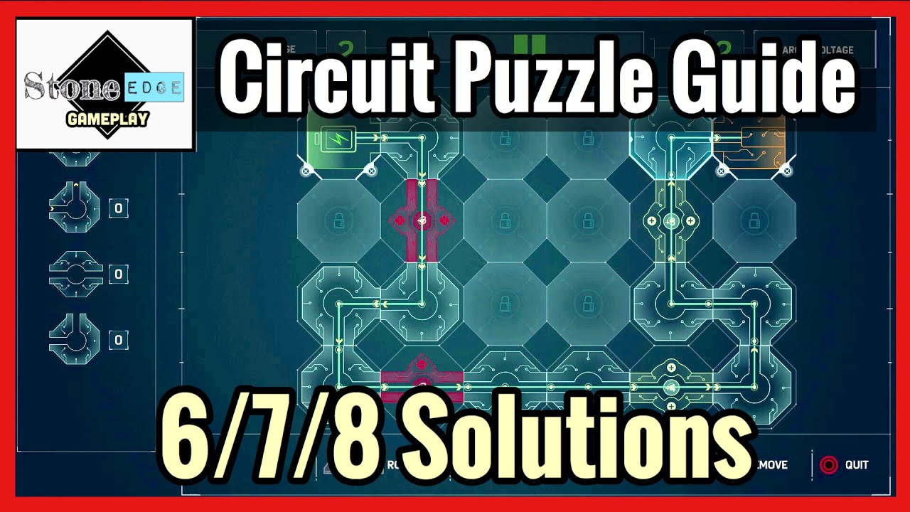 Circuit Projects Octavius Industries Puzzles 6/7/8 Solutions/Guide [Spider-man PS4]