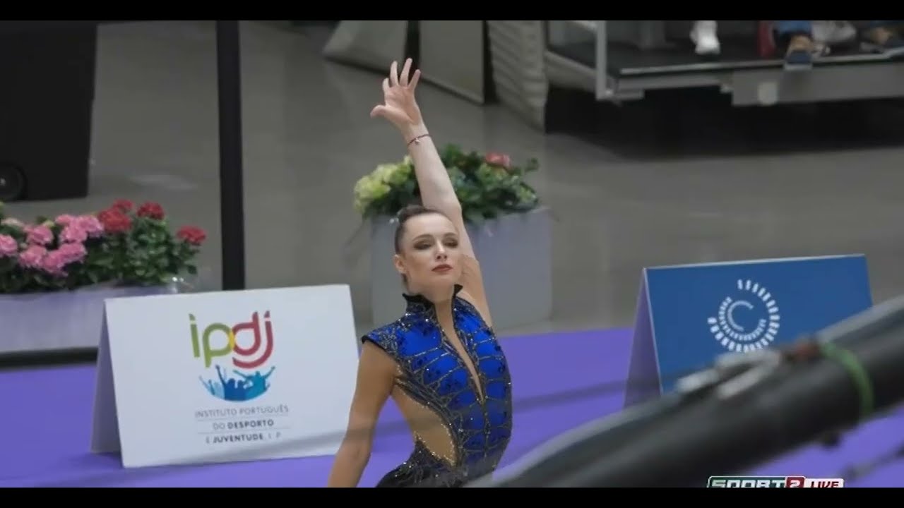 Anastasiia Ikan Hoop Final 27,400 7th - World Challenge Cup Portimao 2025