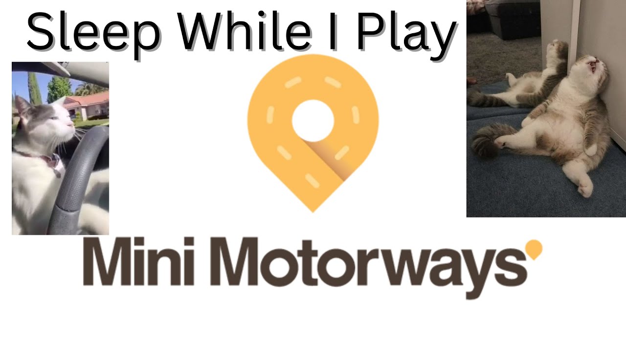 Fall Asleep While I Play Mini Motorways ASMR | NO MIC