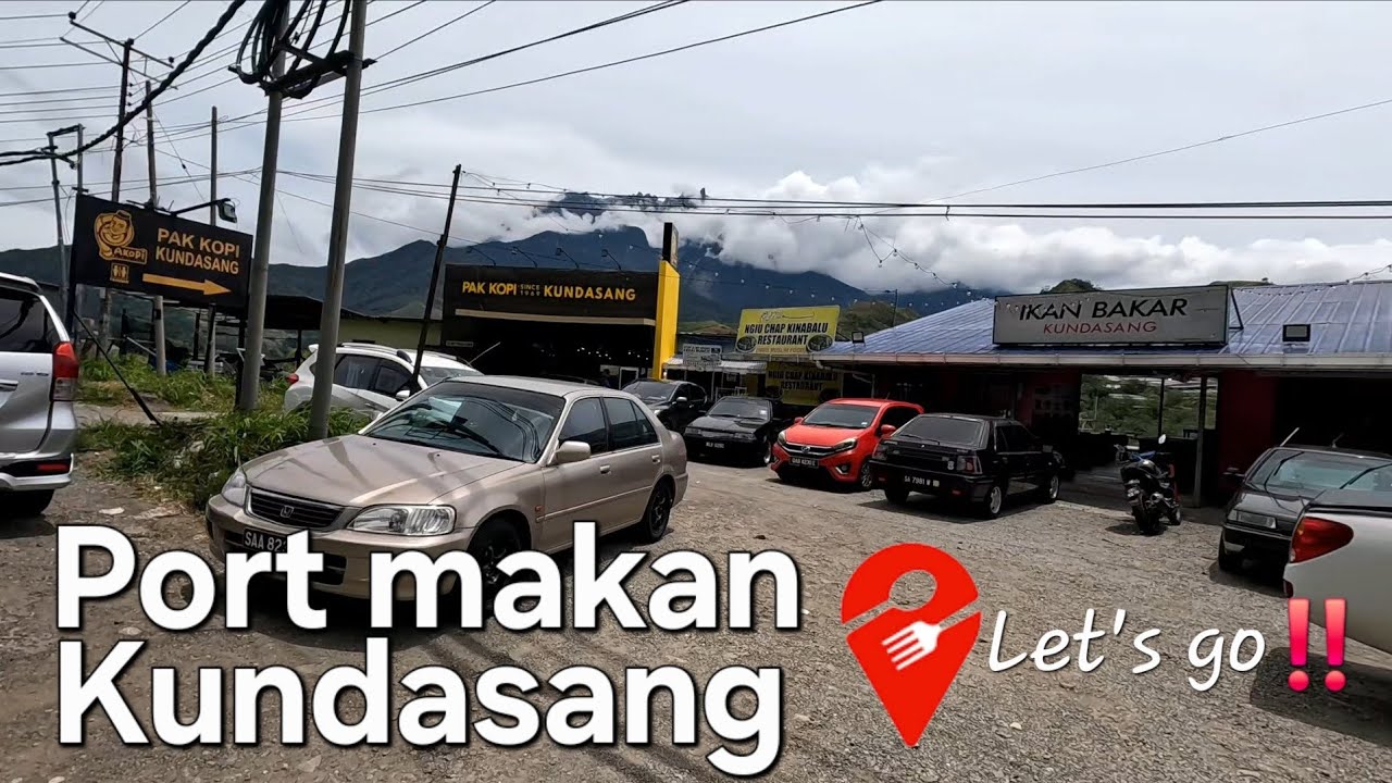 SABAH KUNDASANG PUSAT MAKAN MAKAN DEPAN MOUNT KINABALU😋