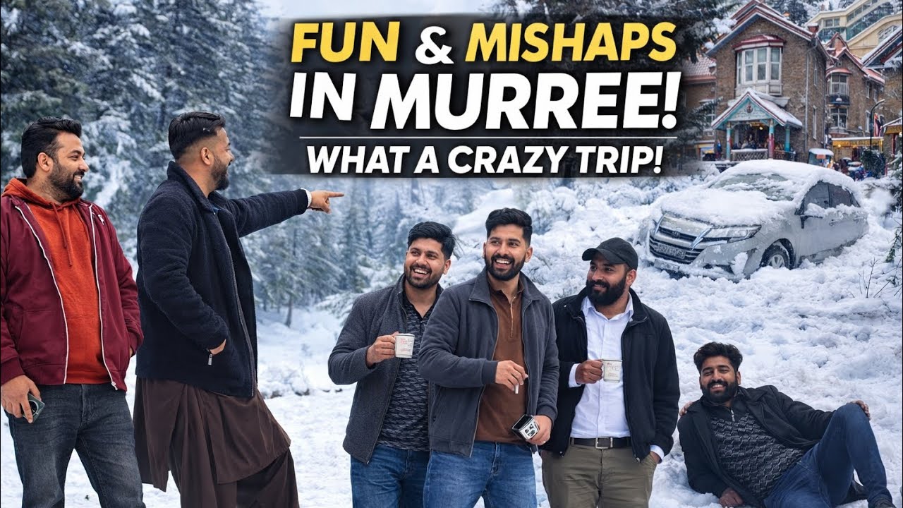 Murree Vlog | Murree snowfall today | Friends Vlog Pakistan #murree #browsefeatures