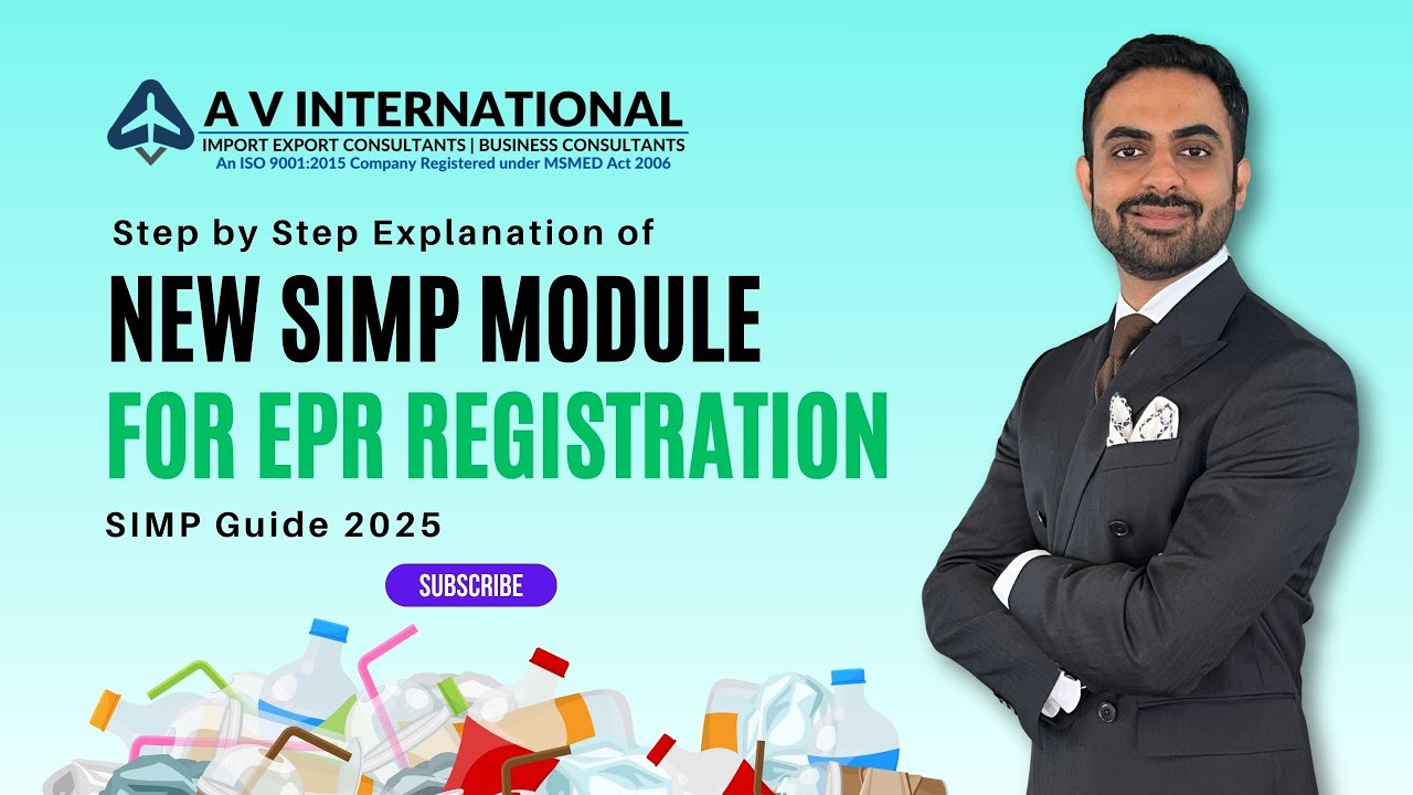 EPR Plastic Waste Registration Process [2025 SIMP Module Guide]