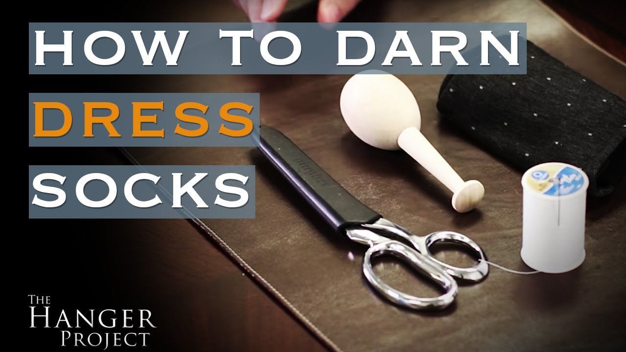 How to Darn Socks | Kirby Allison