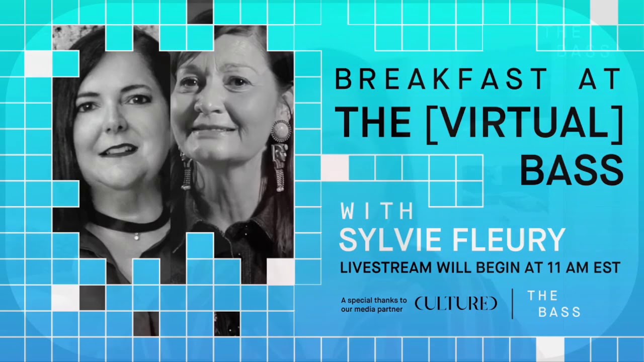 Breakfast at The [Virtual] Bass: Sylvie Fleury