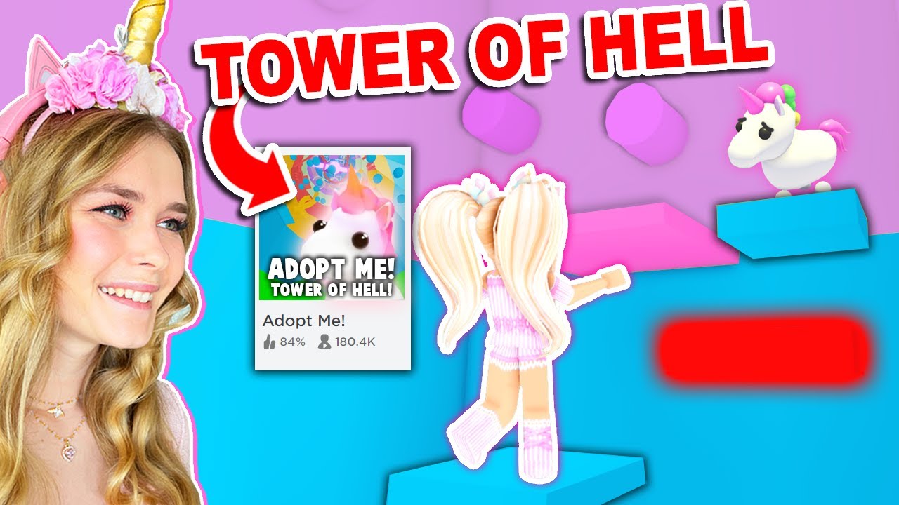 *NEW* TOWER OF HELL In ADOPT ME! (Roblox)
