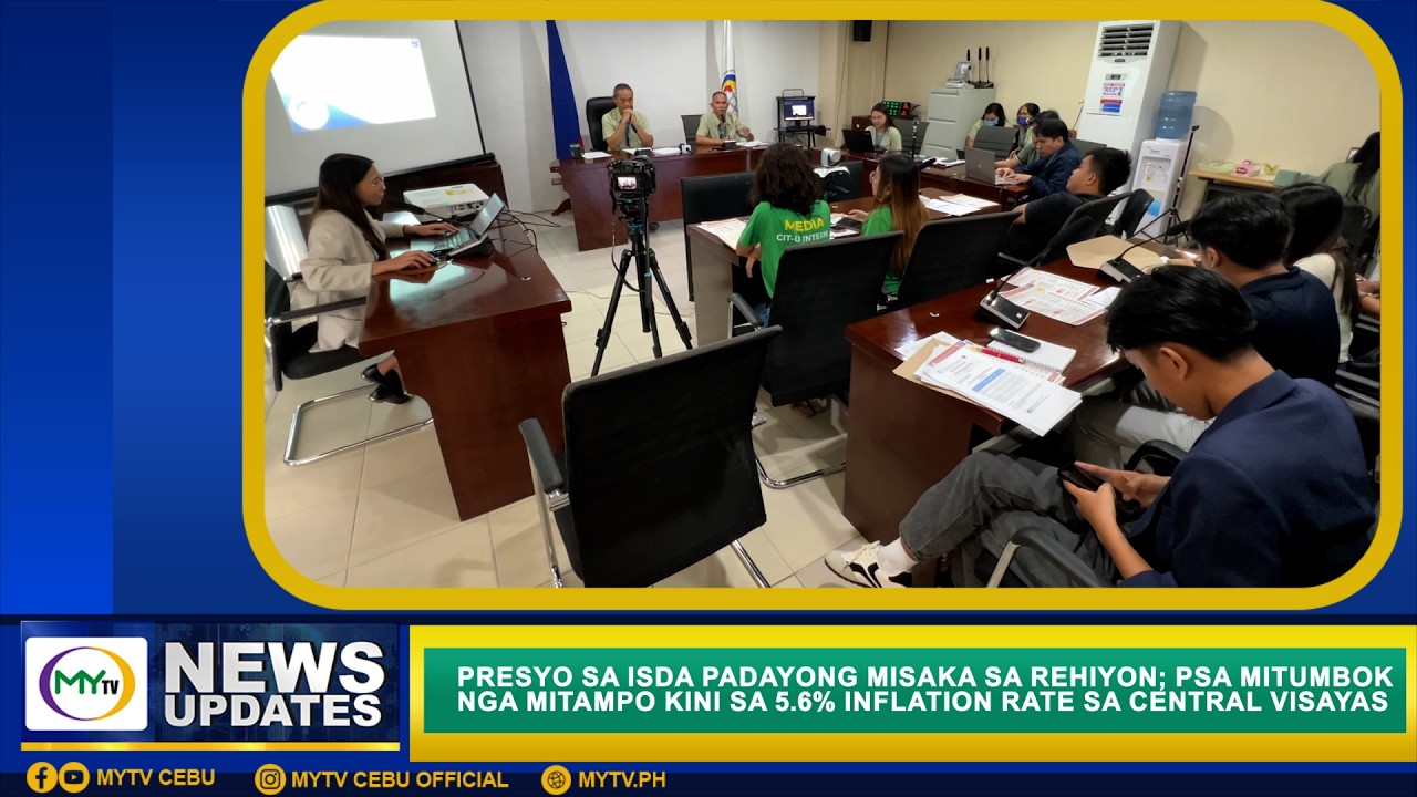 PRESYO SA ISDA PADAYONG MISAKA SA REHIYON; PSA MITUMBOK NGA MITAMPO KINI SA 5.6% INFLATION RATE