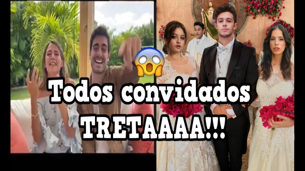 TRIANGULO AMOROSO Ruggero Candelaria e Karol Sevilla vão para o casamento de Giovana e Lino
