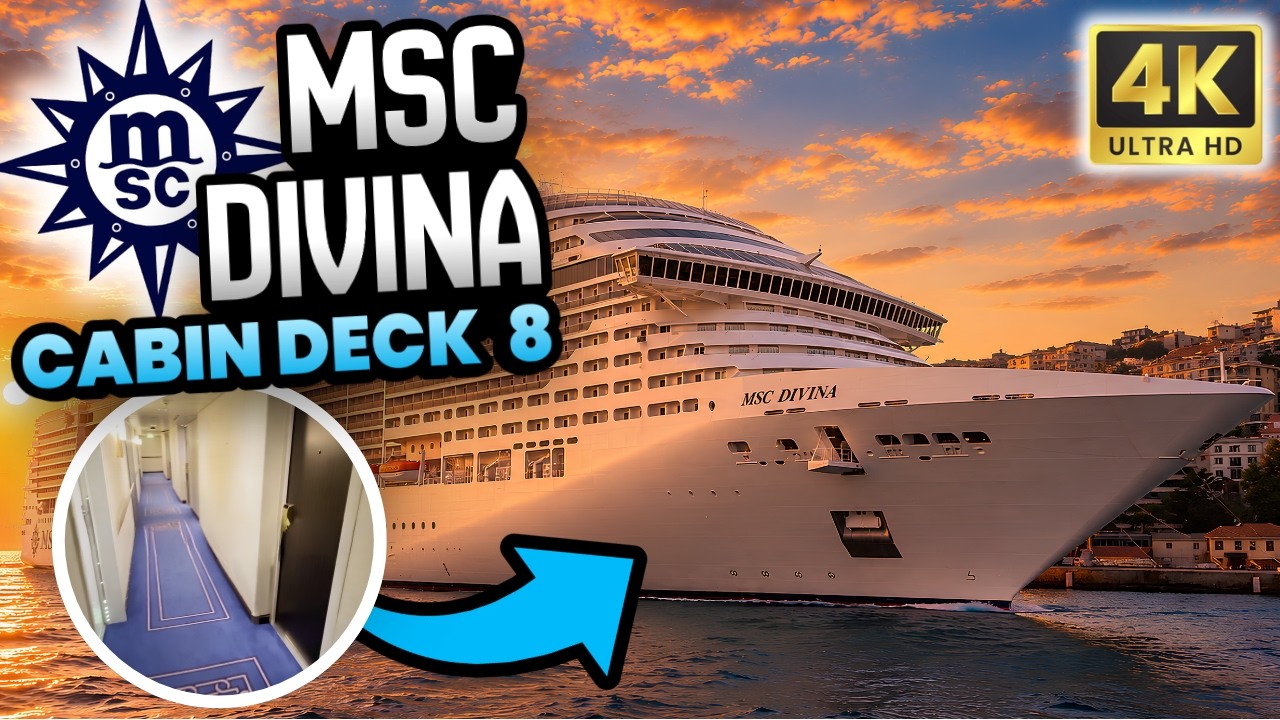 Каюта на лайнере MSC Divina, палуба 8 | Круизные приключения Высокого Человека