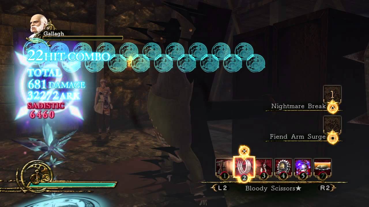 Deception IV: The Nightmare Princess Combo #1