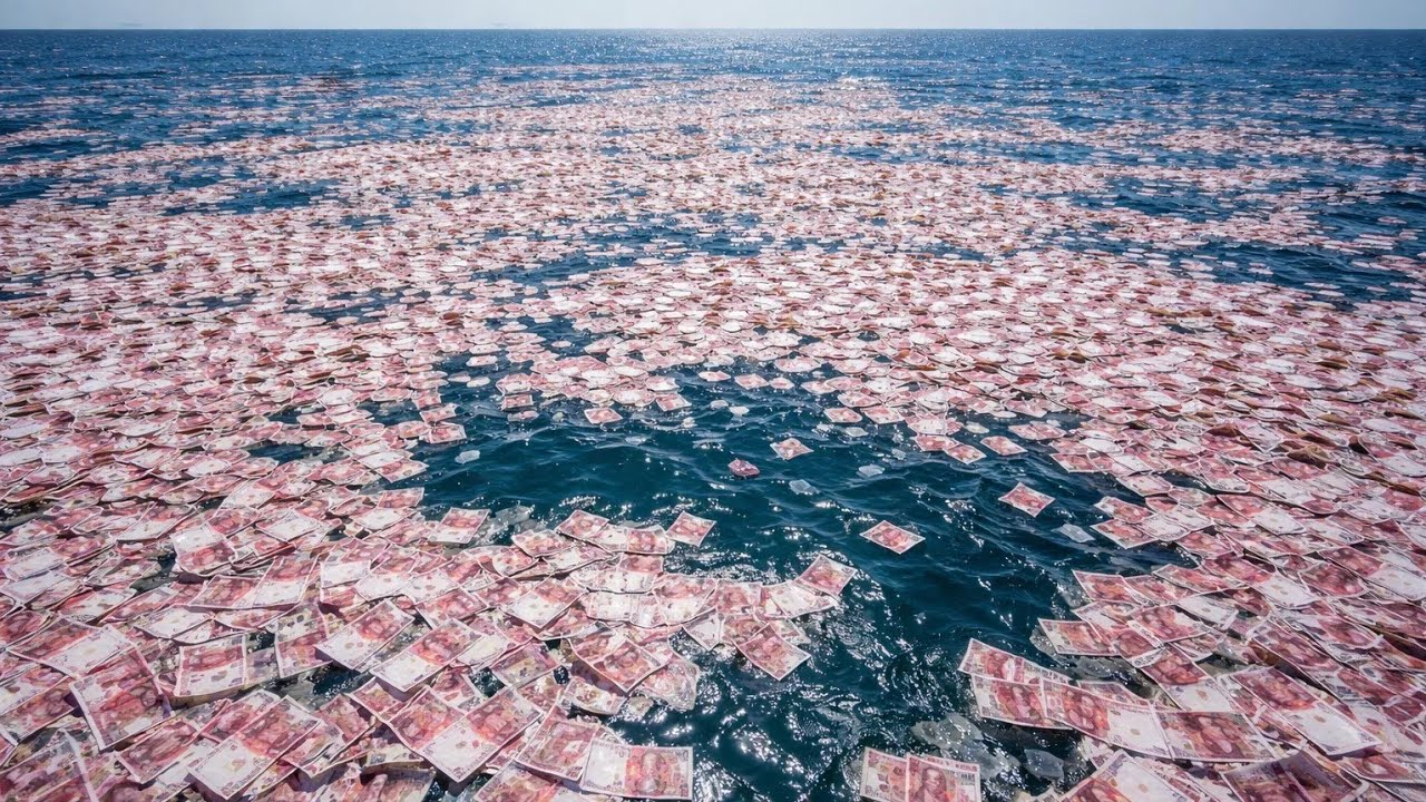 We bought 300 billion pounds back from ocean