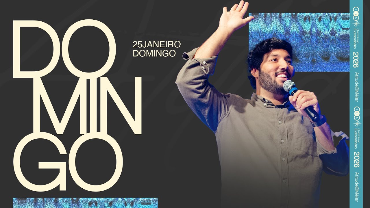 CULTO DE CELEBRAÇÃO | 10h | 25.01.2026 #aovivo #ibameier #preduardovalente