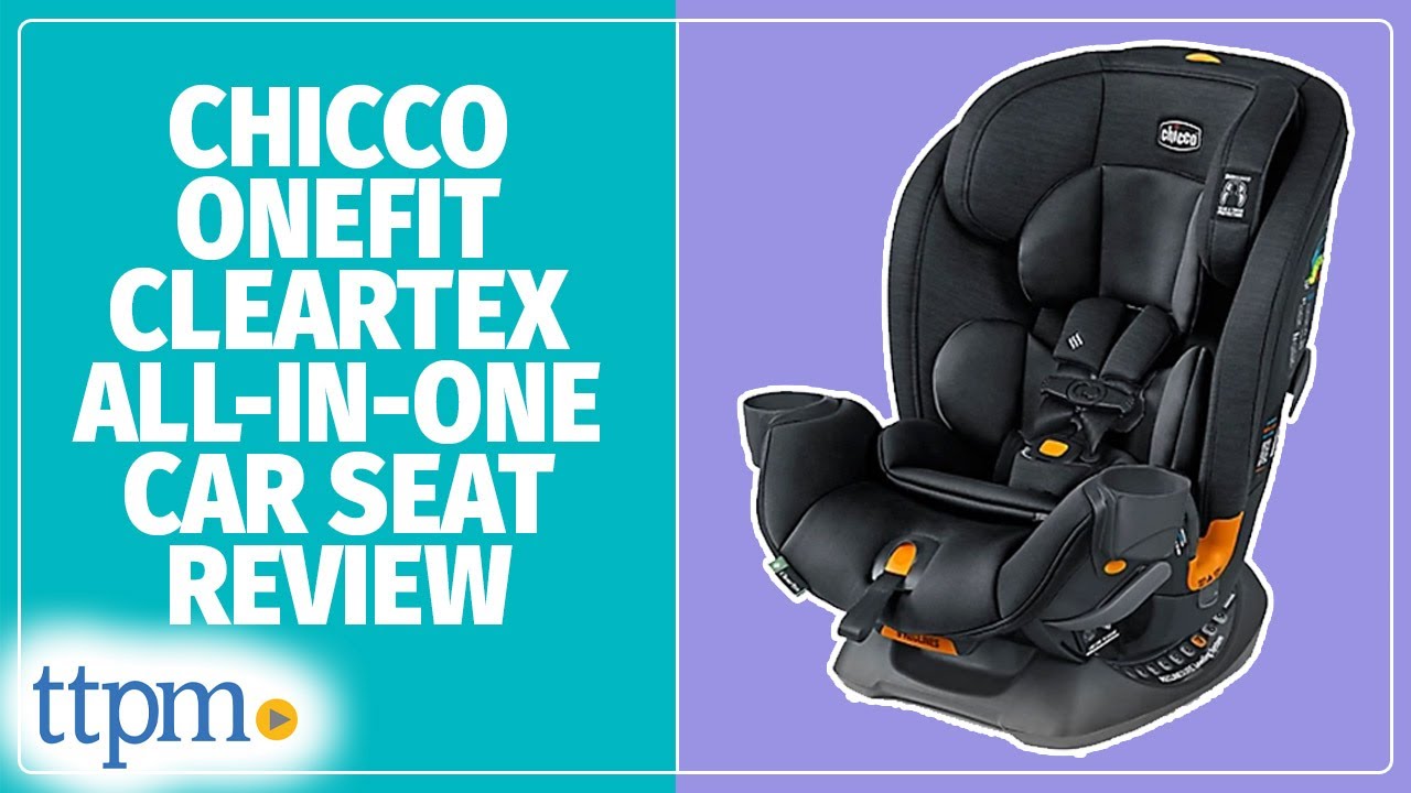 OneFit ClearTex All-in-One Car Seat from Chicco Review!