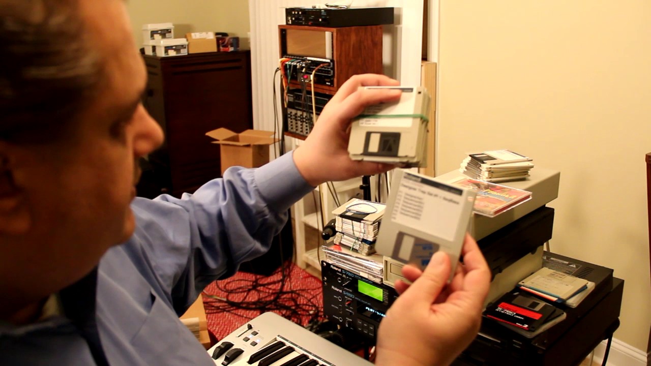 Roland samplers, SCSI, diskettes