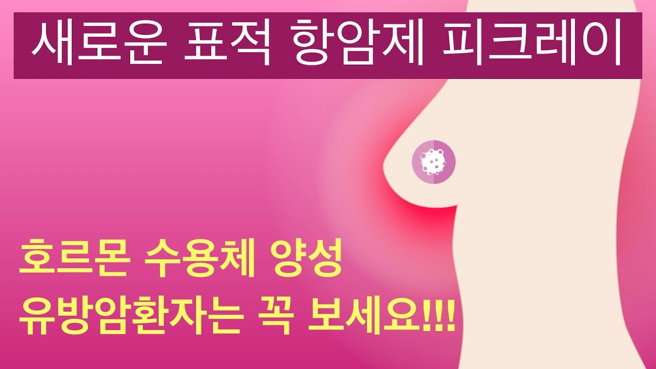 유방암 표적 항암제 피크레이에 대해 알아보자|PIQRAY|항암제|유방암|호르몬양성|아푼데 우짜꼬?