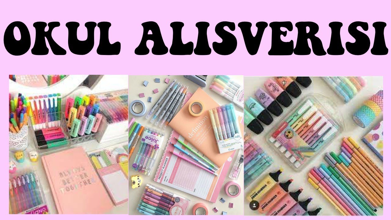 Okul Alışverişim #2 | Aldığım Ürünleri Gösteriyorum