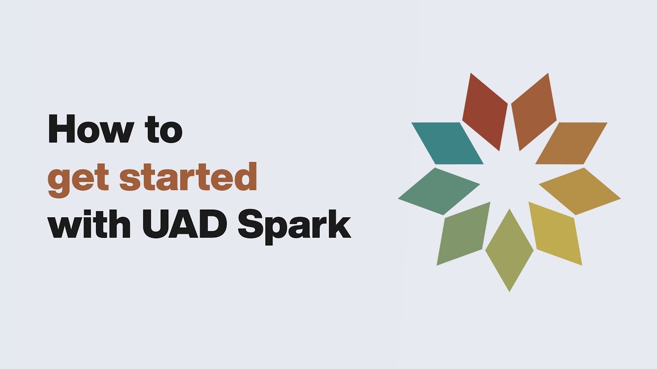 Поддержка UA: Начало работы с UAD Spark