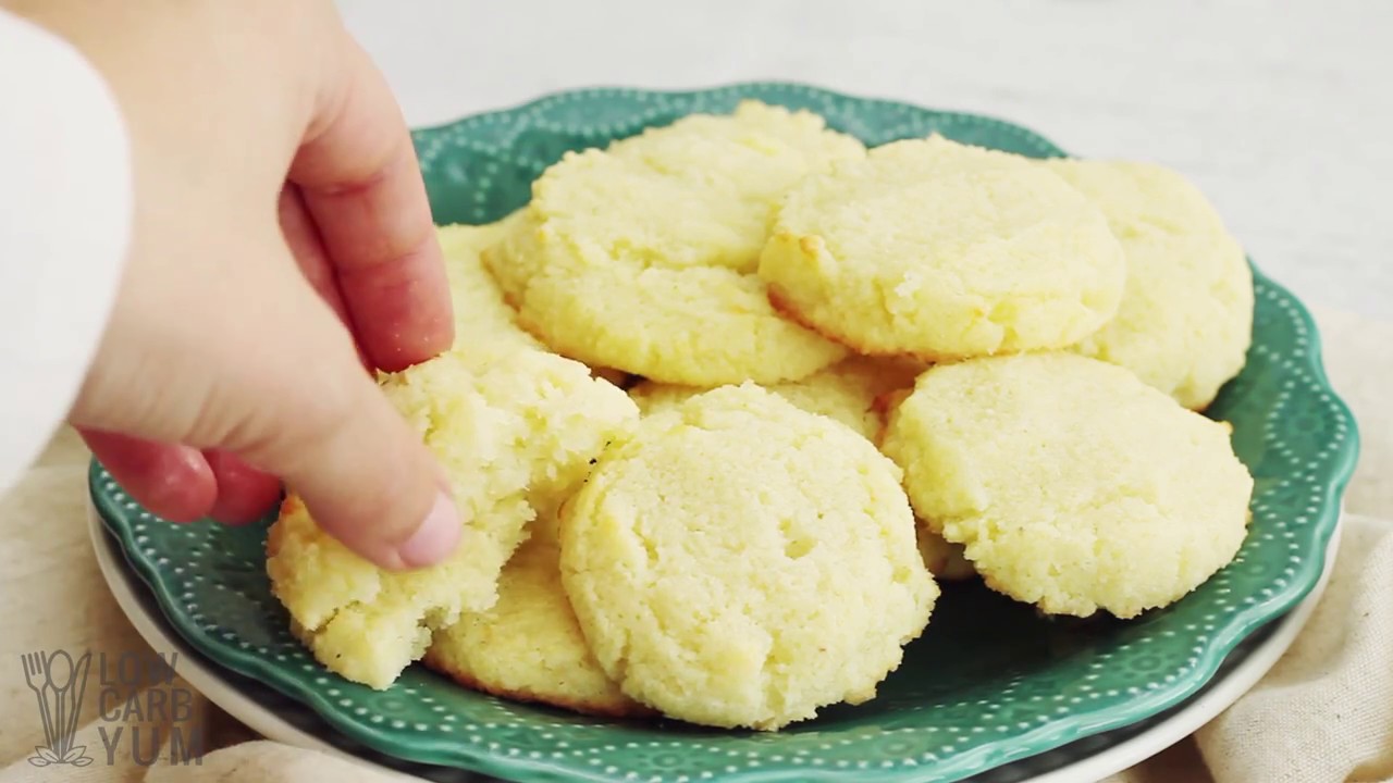 Keto Low Carb Coconut Flour Cookies