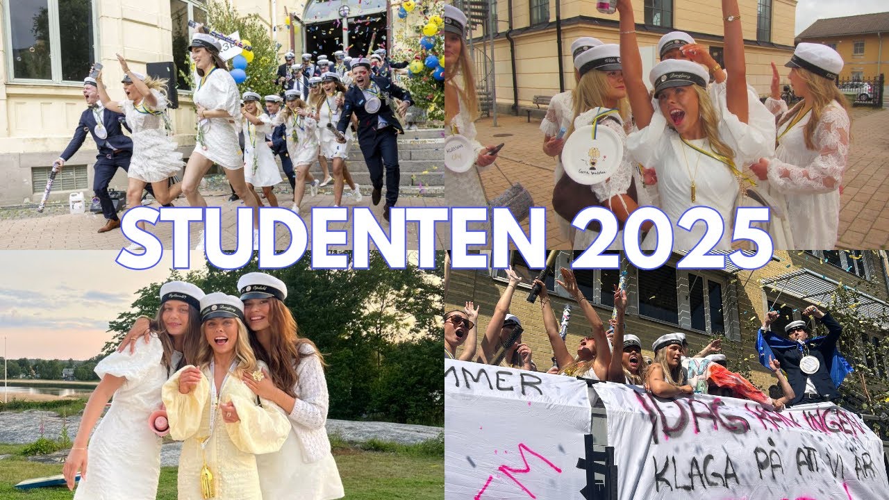 STUDENT 2025 🇸🇪🍾🥂