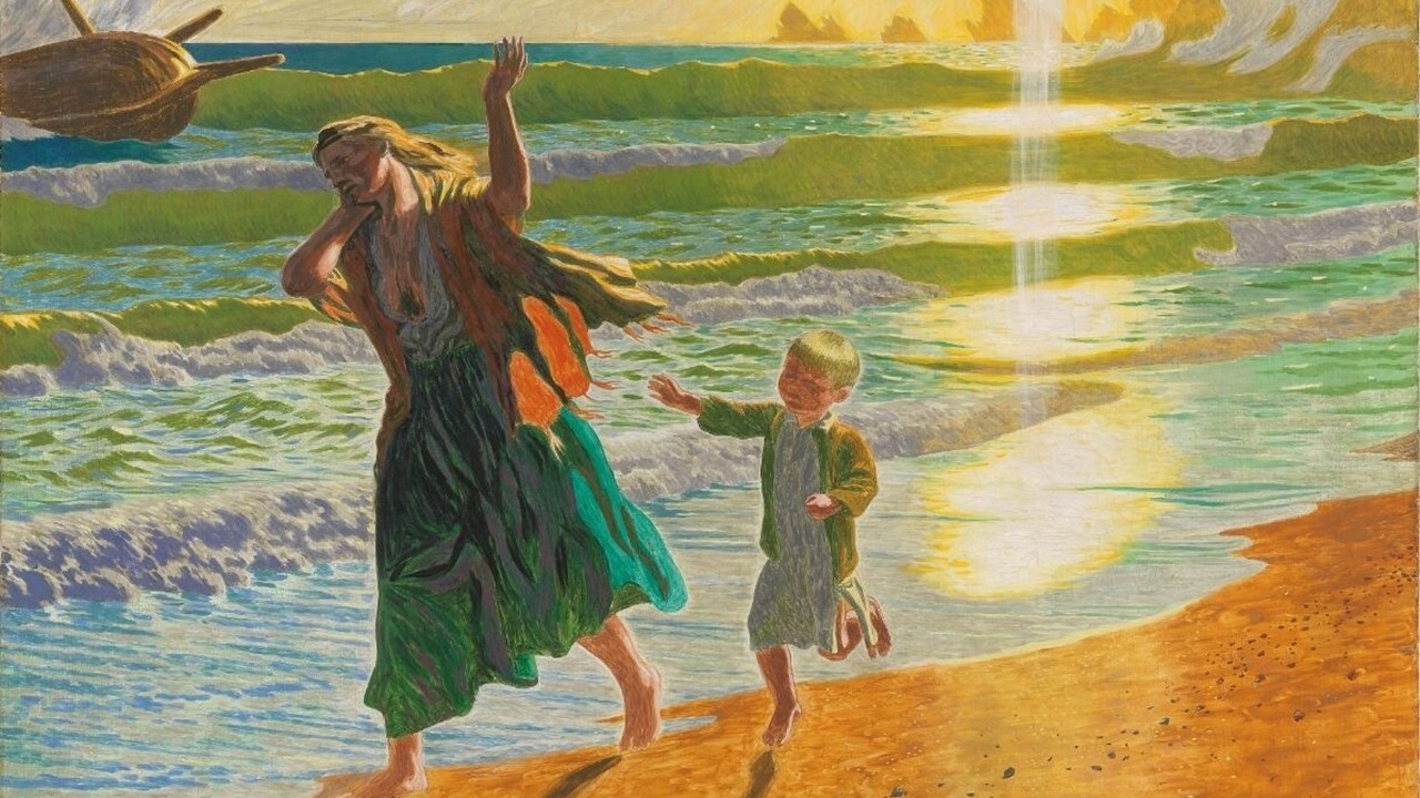 Jens Ferdinand Willumsen | Symbolist / Expressionist painter / 𝄞 Johann Sebastian Bach 𝄞