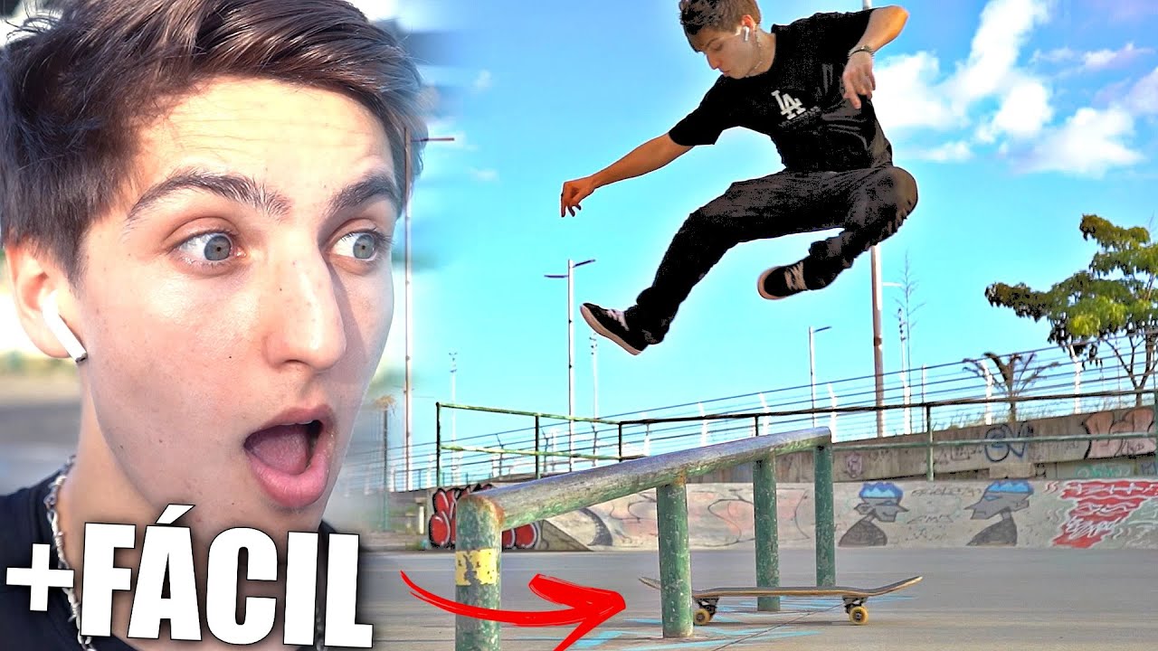 10 MANOBRAS FÁCEIS DE SKATE - (Aula de Skate iniciante)