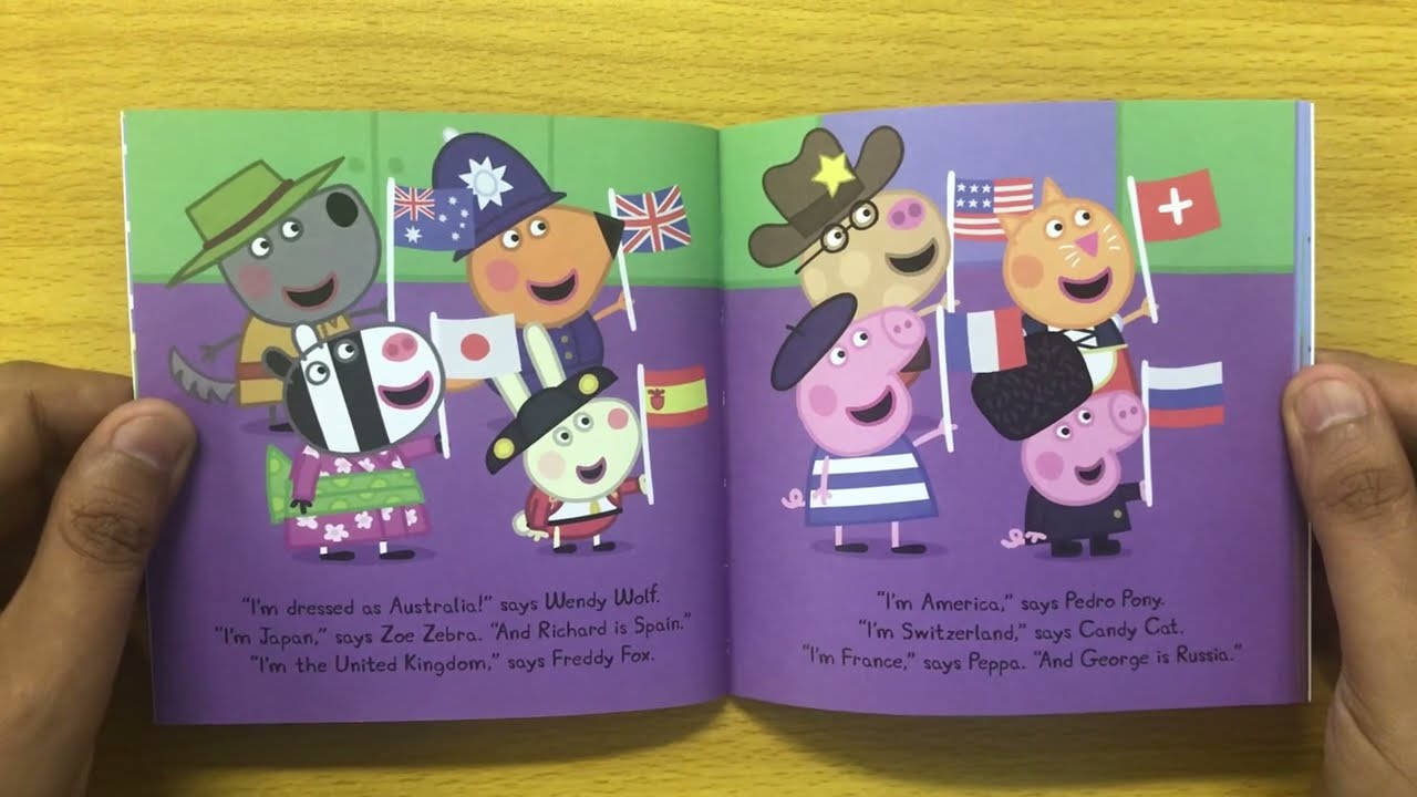 46. International Day with Peppa (Incredible Peppa Pig Book Collection) Read Aloud Book for Children