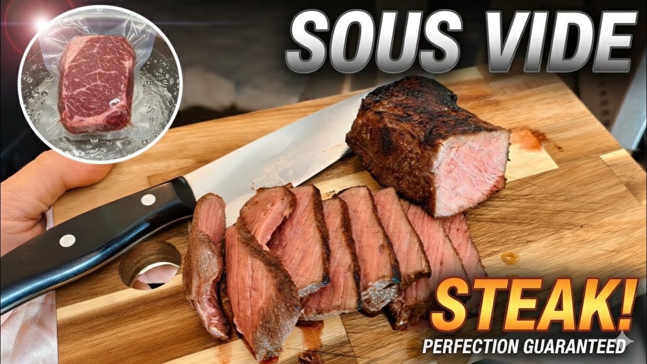 Why 800°C is the ONLY way to sear a Sous Vide Steak! 🔥 (ASMR - MUSIC)