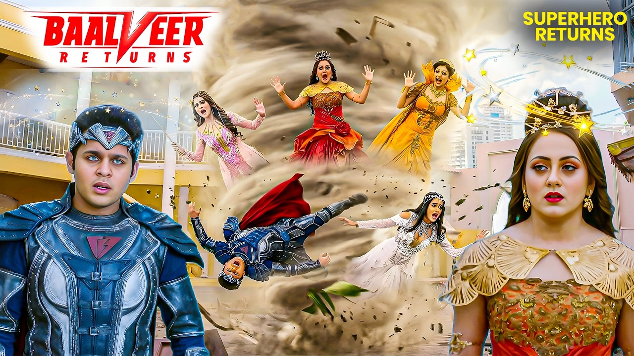 भारतनगर में आए भयानक भवंडर में फसे बालवीर और परियाँ || Baalveer Returns || Magic Show #hindistories