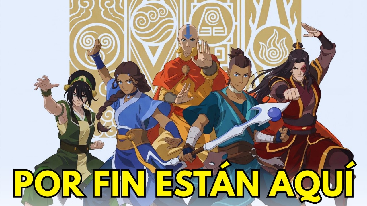 Análisis del PRIMER VISTAZO de AANG y sus amigos ADULTOS y el villano... ¿UN MAESTRO AIRE?