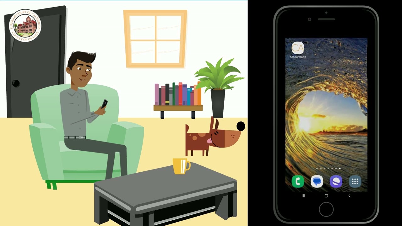 Civil Mobile Application Remote Appearance Video