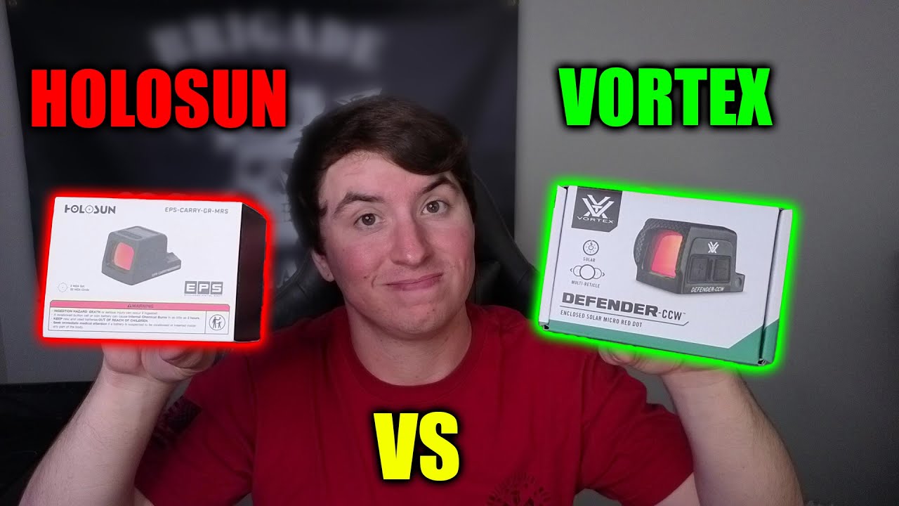 Holosun EPS Carry против Vortex Defender CCW! Какой Red Dot лучше?