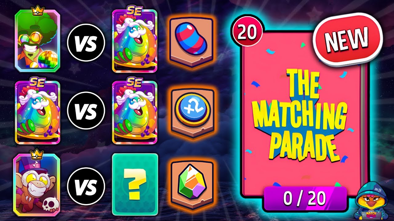 NEW 2025 ALBUM: THE MATCHING PARADE🔥 x3 PREMIUM MATCH-UP on DIFFERENT MODES