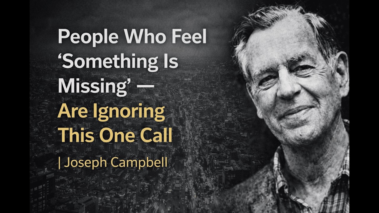 What Is the One Thing Joseph Campbell Said Most People Ignore Until It's Too Late