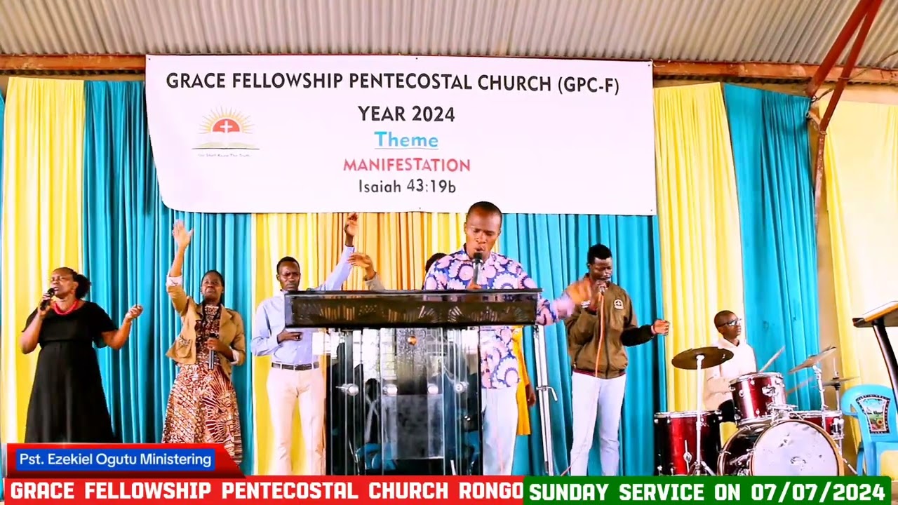 GPC Praise & Worship Team ministering on a sunday service 7/7/2024