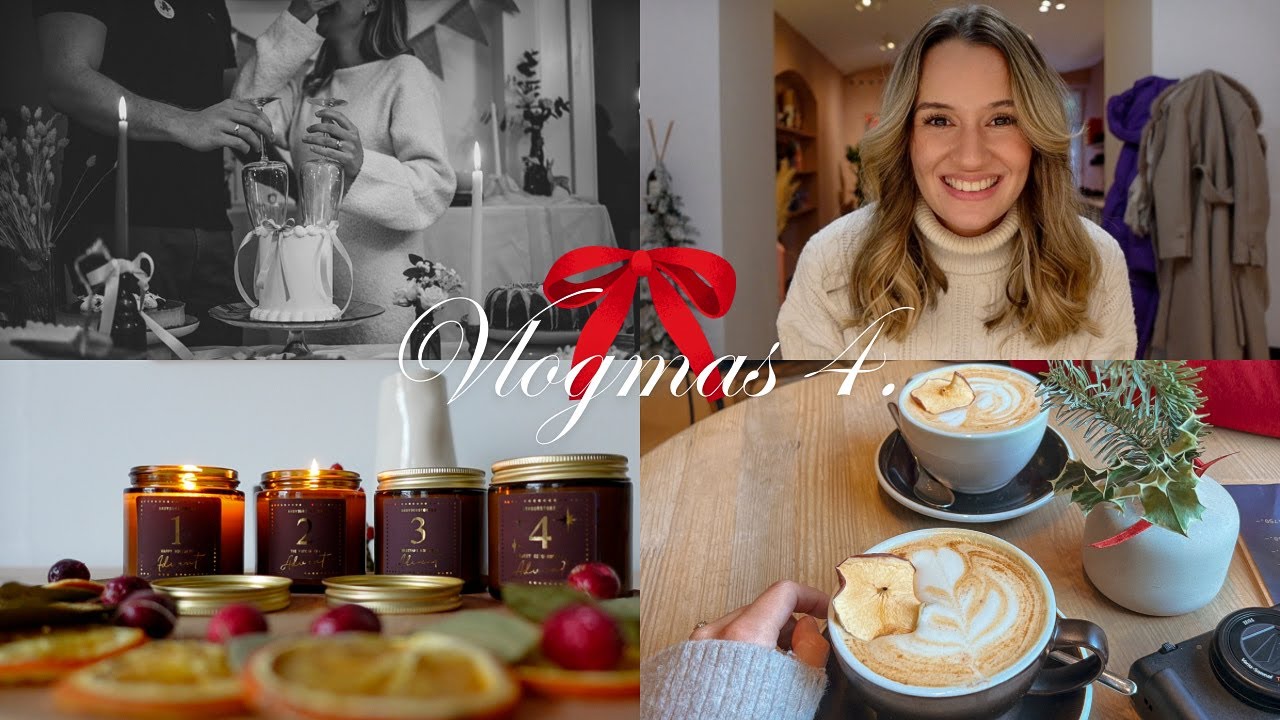 Karácsony előtti Erna, buli, apple pie latte ✨ vlogmas 4.