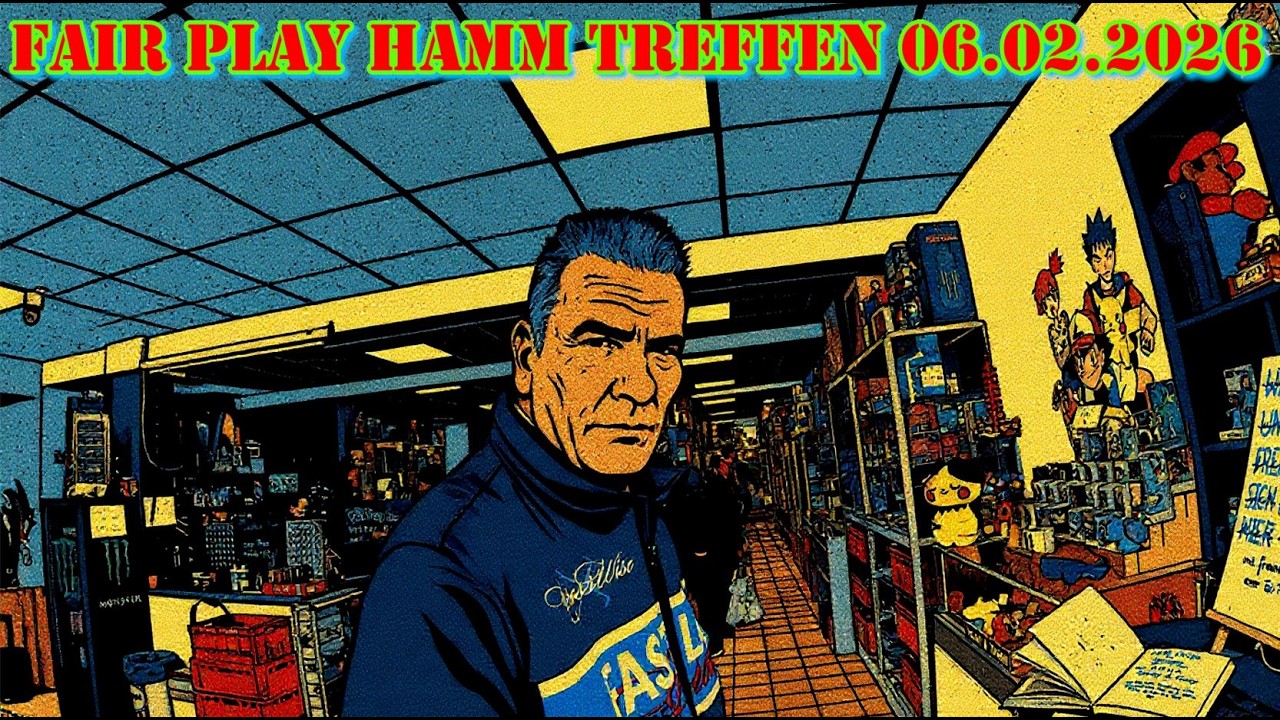 FAIR PLAY HAMM TREFFEN 06.02.2026 - ich war dabei :-)#viral #love #retrogaming #retro #playstation