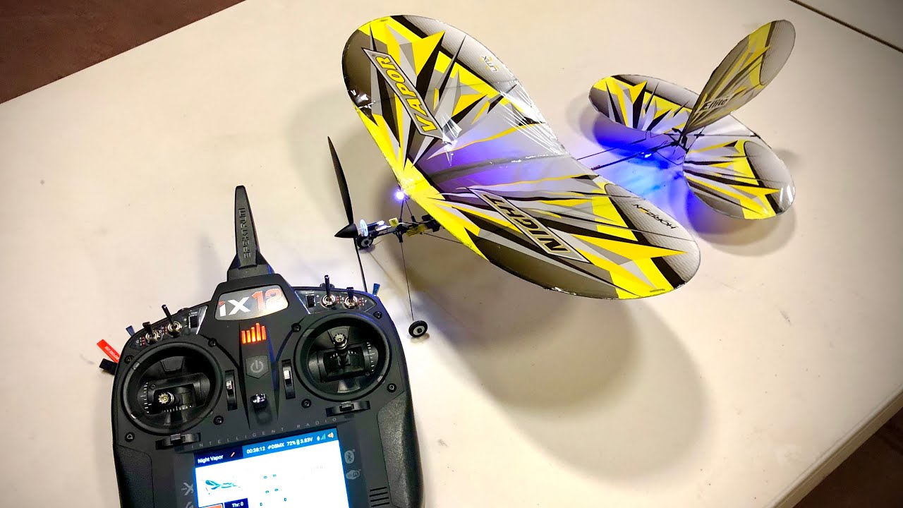 UMX Night Vapor RTF UNBOXING AND MAIDEN FLIGHT EFLU1300 2020