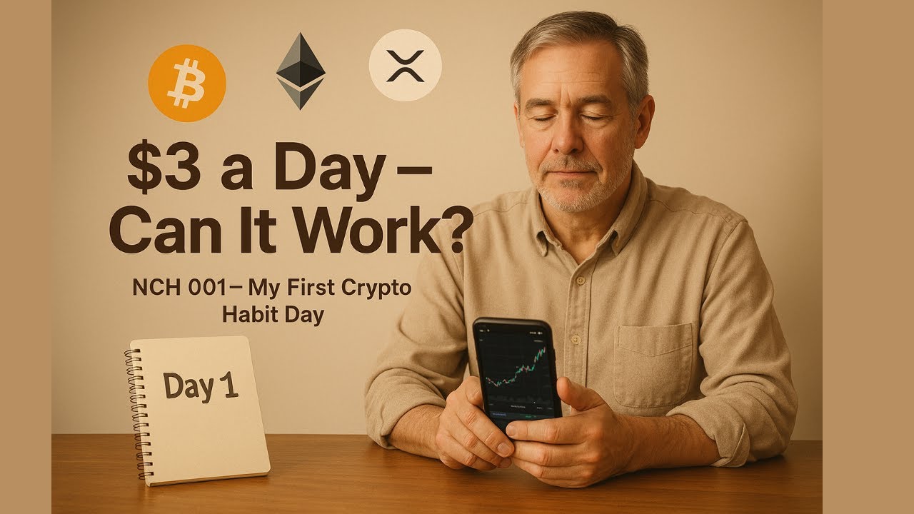 Day 1 - $3 Crypto Habit | Investing $3 in Crypto Every Day!