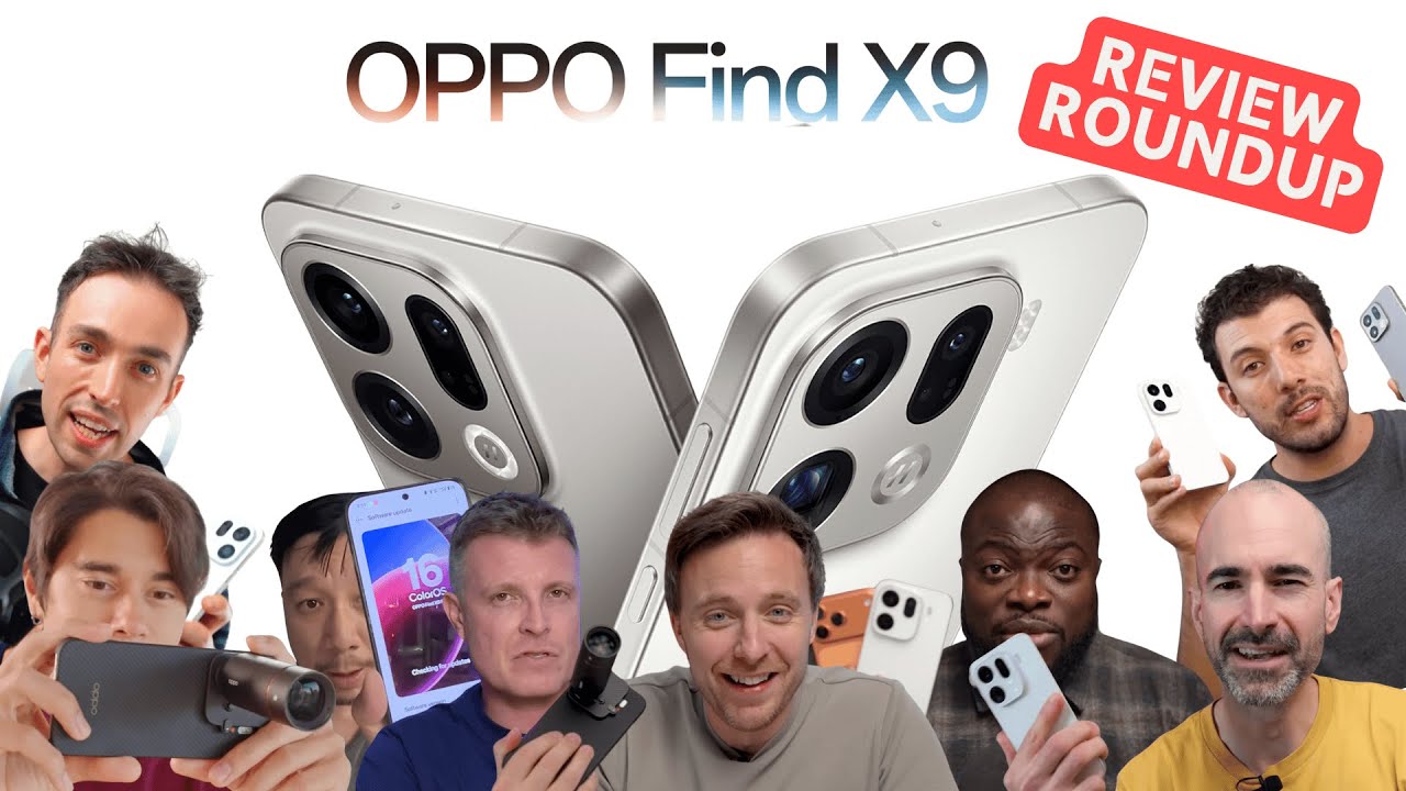 OPPO Find X9 Pro Review Roundup: 7,500mAh MONSTER w/ 200MP Zoom & 4K120 LOG